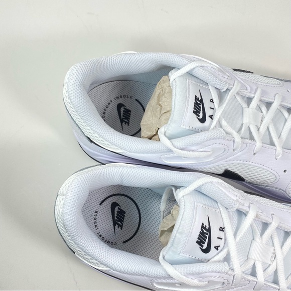 Nike Air Max SC Womens 12 White Black Logo CW4554-103 Mens 10.5 Walking Sneakers - Picture 8 of 13